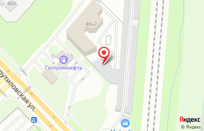 Позитив на Краснопутиловской улице на карте