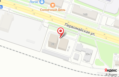 Банкомат ВТБ на Первомайской улице, 39 на карте