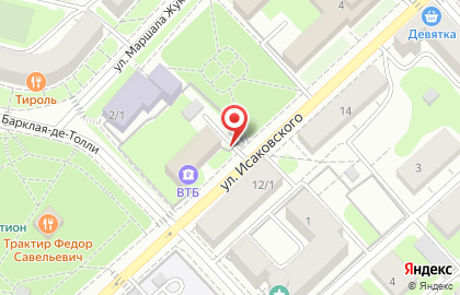 ЗАО Гута-Страхование на улице Исаковского на карте