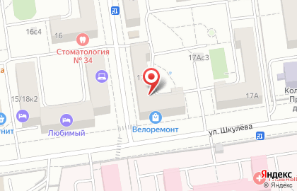 Vivamama на 7-й улице Текстильщиков на карте