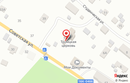 Храм в честь Пресвятой Троицы на карте