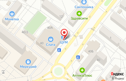 Ателье-магазин в Шелехове на карте