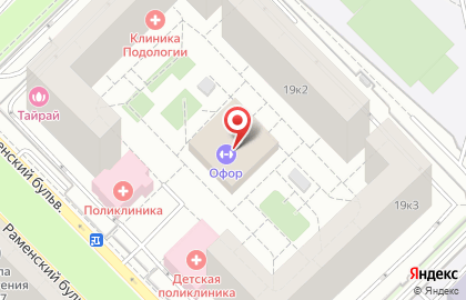 Отраслевой клинико-диагностический центр Газпром на Мичуринском проспекте на карте