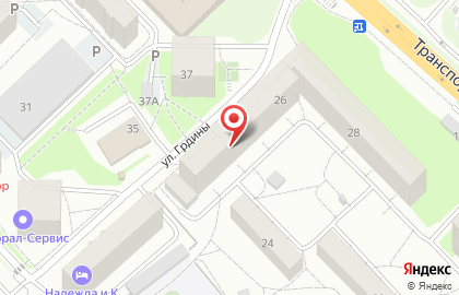 Ваш Гастрономыч в Центральном районе на карте