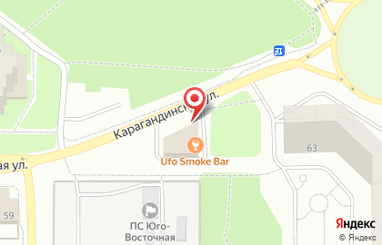 Магазин цветов Цветочный МИКС на Карагандинской улице на карте