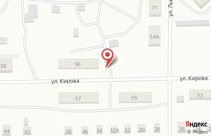 Ореол на улице Кирова на карте