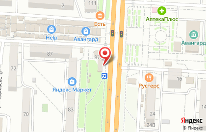 Евросеть в Кировском районе на карте