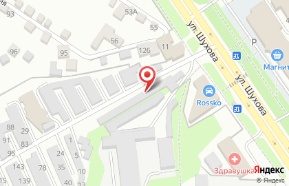 Автосервис в Белгороде на карте
