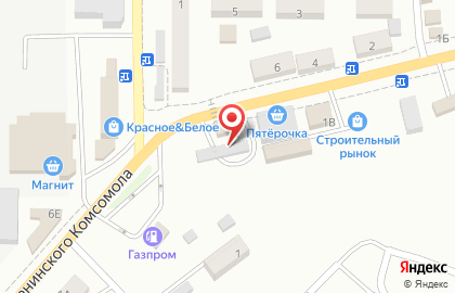 Автомойка самообслуживания Два медведя на проспекте Ленинского Комсомола на карте