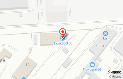 Авто ГБО 56 на карте