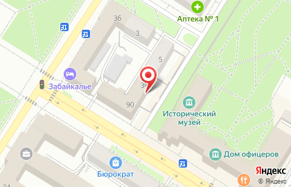 Прокуратура Восточного военного округа на карте