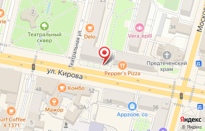 Оператор связи МТС на улице Кирова, 25 на карте