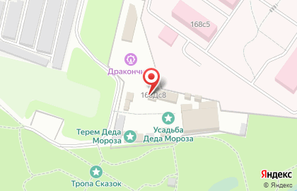 Усадьба Деда Мороза в Москве на карте