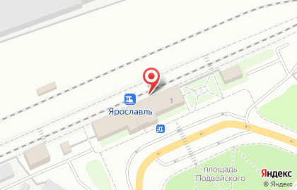 Вокзал Ярославль-Московский на карте