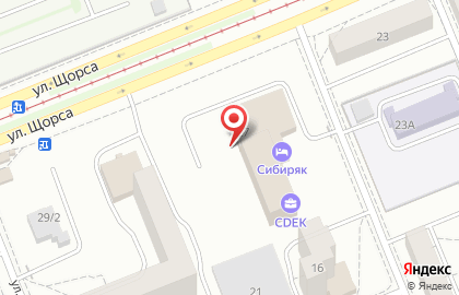 Юридическое агентство в Красноярске на карте