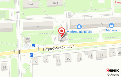 Магазин 220 Вольт на Первомайской улице на карте