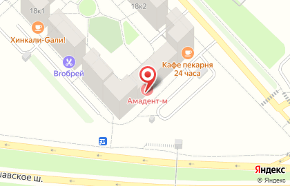 Медицинский центр Amadent-M на карте