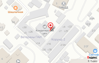 Магазин по производству и продаже кондитерских изделий Надежда в Якутске на карте