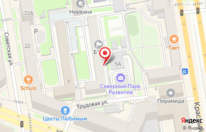 Центральное агентство недвижимости в Новосибирске на карте