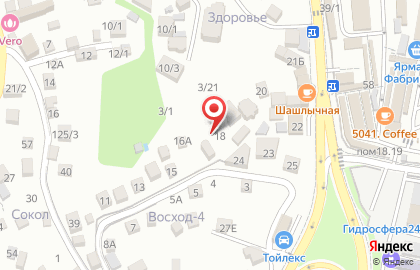 Моторсервис в Хостинском районе на карте