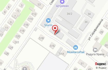 ООО АртСервис на Стартовой улице на карте