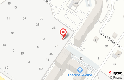 Парус на Иркутской улице на карте