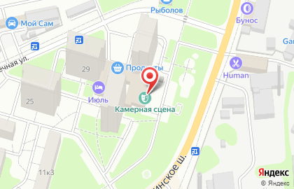 Камерная сцена на карте