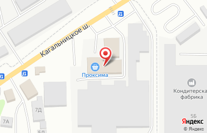 Производственно-коммерческая фирма Проксима на Кагальницком шоссе на карте
