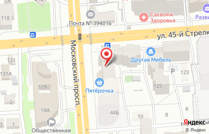 Торговая компания WRS в Коминтерновском районе на карте