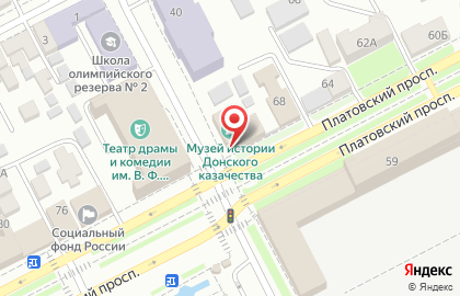 Новочеркасский музей истории Донского казачества на карте
