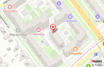Автомат по продаже воды Vodorobot на Ставропольской улице на карте