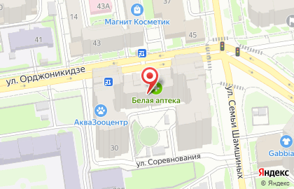 Магазин северной рыбы и дикого мяса ДеликатеС на улице Орджоникидзе на карте