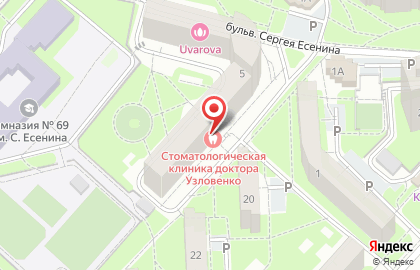 Продовольственный магазин ГринМаркет в Октябрьском округе на карте