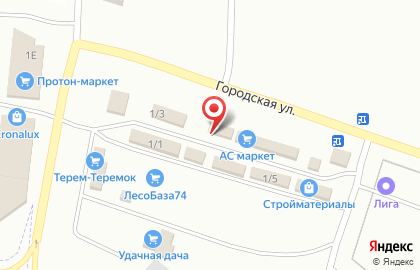 Торговая фирма на Выборной улице на карте