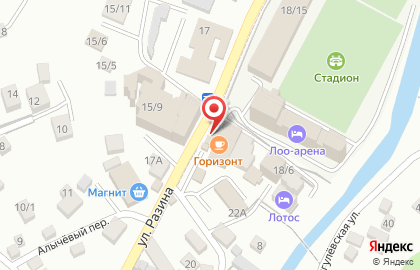Милосердие на улице Разина на карте