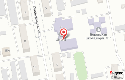 ВОА на улице Ленинградской на карте