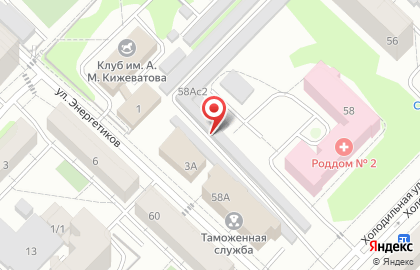 Гаражный кооператив Медик на Холодильной улице на карте