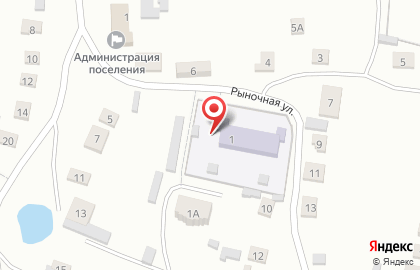 Детский сад рп. Золотаревка на карте