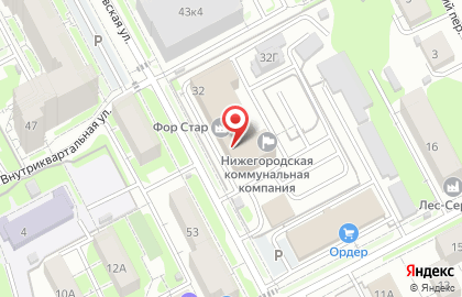 Four-star на карте