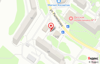 Кафе-бар Нурлан на улице Рыленкова на карте