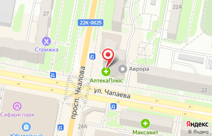 ООО Ломбард-ювелир на проспекте Чкалова на карте