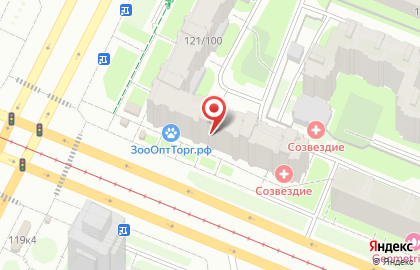 Петербургская Недвижимость в Санкт-Петербурге на карте