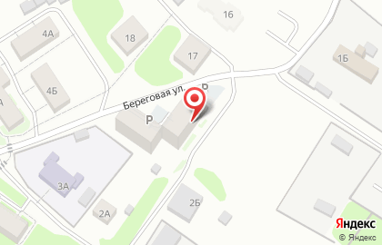 Супермаркет Пятёрочка на Береговой улице на карте