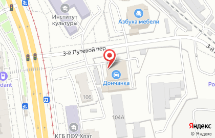 Автосервис Дончанка на Краснореченской улице на карте