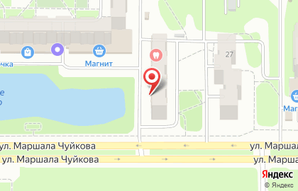 Ювелирная мастерская Золотая подкова на улице Маршала Чуйкова на карте