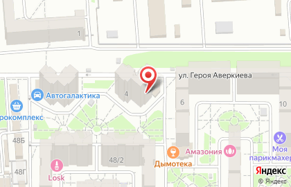 Химчистка-прачечная Московская в Прикубанском районе на карте