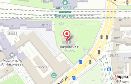 Храм Покрова Пресвятой Богородицы в Рубцово на карте