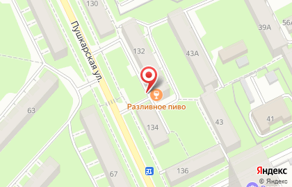 Магазин автотоваров Ускоритель в Мотовилихинском районе на карте