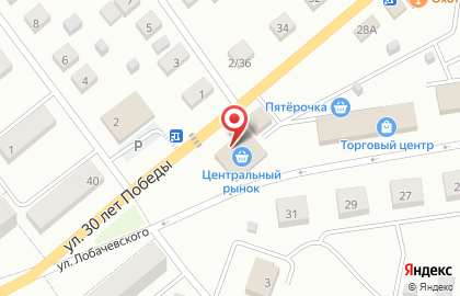 Звениговский в Чебоксарах на карте