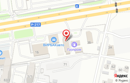 Муравей на улице Южного обхода на карте